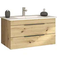 Stylife SKŘÍŇKA S UMYVADLEM, dub artisan, dub artisan, 80 cm