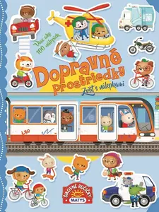 Zošit s nálepkami: Dopravné prostriedky