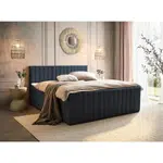 Boxxx AMERICKÁ POSTEL, 140/200 cm, antracitová