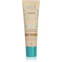 Lumene Matte Oil-Control matující make-up SPF 20 odstín 4 Warm Honey / Tan 30 ml