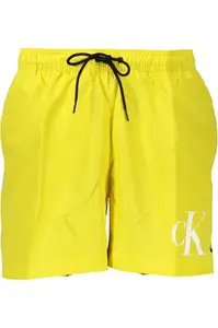 Calvin Klein žlté pánske plavky