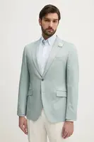 Blazer s příměsí vlny Joop! tyrkysová barva, 30038962