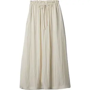 GAP PAPERBAG Dámská sukně, béžová, velikost