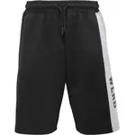 Willard TOLGAN Pohodlné pánské úpletové šortky, černá, velikost