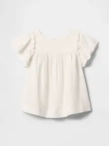 GAP Baby lněný top - Holky