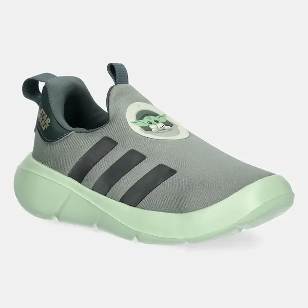 Dětské sneakers boty adidas MONOFIT MANDALORIAN zelená barva, JI0502