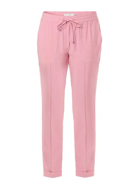 TATUUM Nohavice s pukmi 'SUMIKO'  ružová