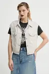 Vesta Levi's SHRUNKEN 90S VEST béžová barva, 001W2