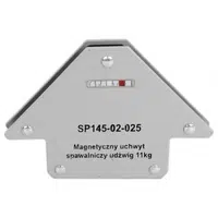 MDtools Úhlový magnet pravoúhlý, nosnost 11 kg, hmotnost 340 g - SPARTUS SP145-02-025