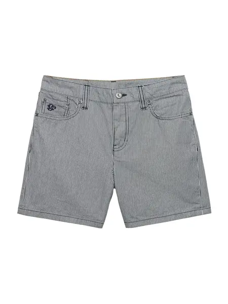 Superdry & Co Nohavice  námornícka modrá / biela