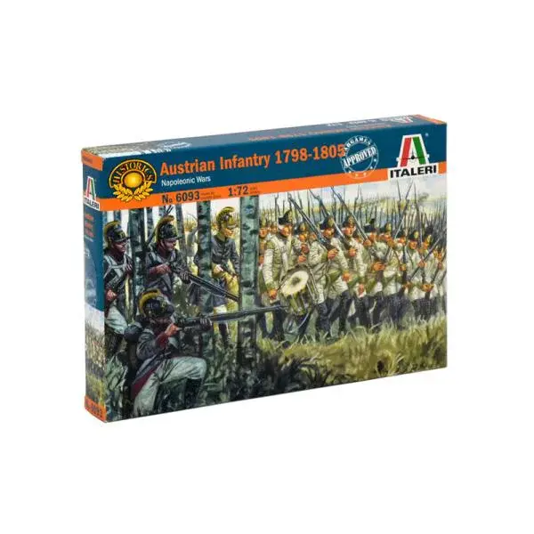 Model Kit figurky 6093 - AUSTRIAN Infantry 1798-1805 (NAP.WARS) (1:72)
