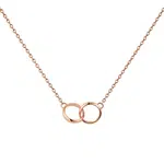 Daniel Wellington Krásný bronzový náhrdelník Elan Unity DW00400166