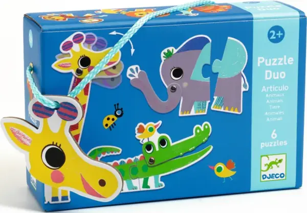 Duo puzzle Articulo Animals