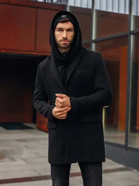 Pánský kabát Ombre