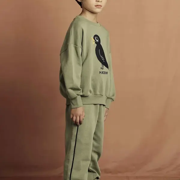 Dětská bavlněná mikina Mini Rodini Blackbird