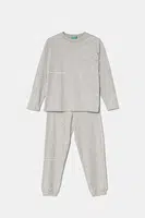 Pyžamo United Colors of Benetton šedá barva, 30960P08D