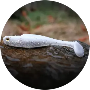 Redbass gumová nástraha ripper kicker white g - l 100 mm