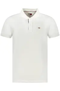 Biele pánske polo tričko Tommy Hilfiger