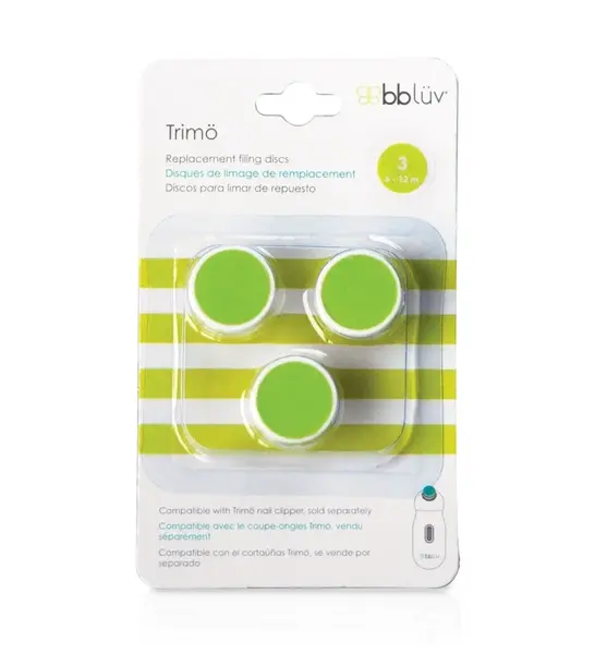 Bblüv Náhradní nástavce na pilník na nehty Trimö 6–12m 3 ks