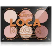 Inglot PlayInn Eyeshadow Palette paletka očních stínů odstín Loca Mocca 7.6 g