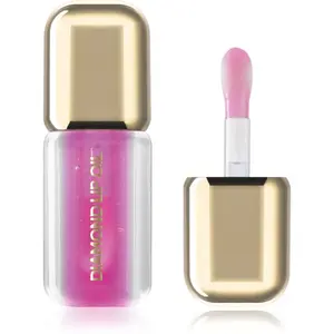 Dermacol Diamond Lip Oil tónovací olej na rty se zvětšujícím efektem odstín 02 Hot Kiss 4 ml