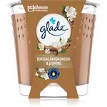 GLADE Sensual Sandalwood & Jasmine vonná svíčka 112 g