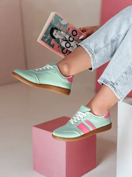 Dámské sportovní tenisky NISTI zelené