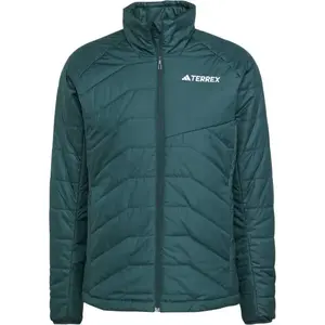 adidas MULTI TERREX INS JACKET Pánská bunda, tmavě zelená, velikost