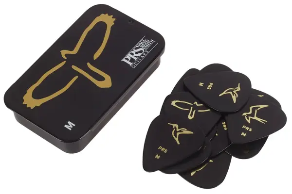 PRS Gold Birds Assorted Picks Tin (Medium)