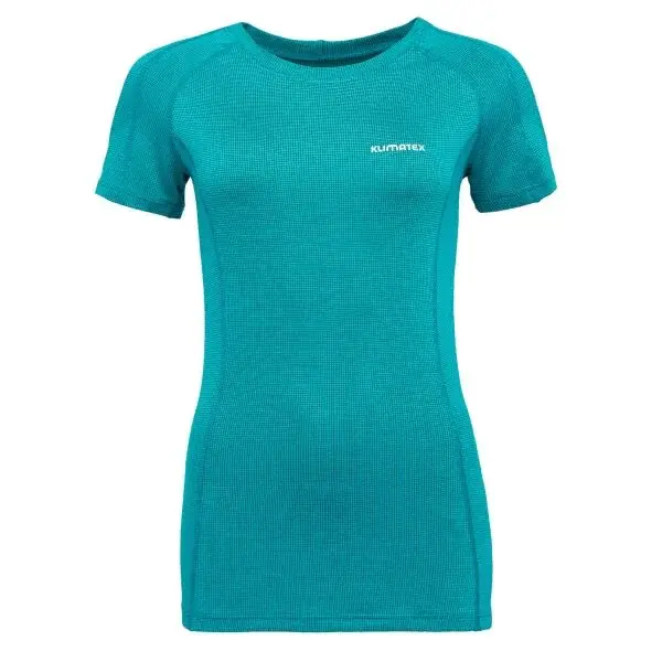 Klimatex ALINA KLIMAFEEL Dámske funkčné tričko, tyrkysová, veľkosť XXL