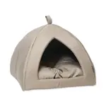 Dog Fantasy Kukaň Basic světle šedá 43x43x35cm