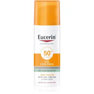 Eucerin Sun Oil Control ochranný krémový gél na tvár SPF 50+ 50 ml