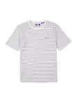 Jack & Jones Junior Tričko 'JJDEVIN DAYTONA'  námornícka modrá / biela