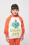 Bobo Choses Dětská bavlněná mikina Bobo Choses Hello Joy