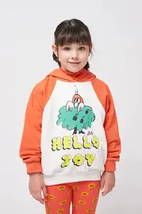 Bobo Choses Dětská bavlněná mikina Bobo Choses Hello Joy