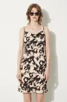 Šaty Samsoe Samsoe Safredericka Dress béžová barva, mini, F24100162