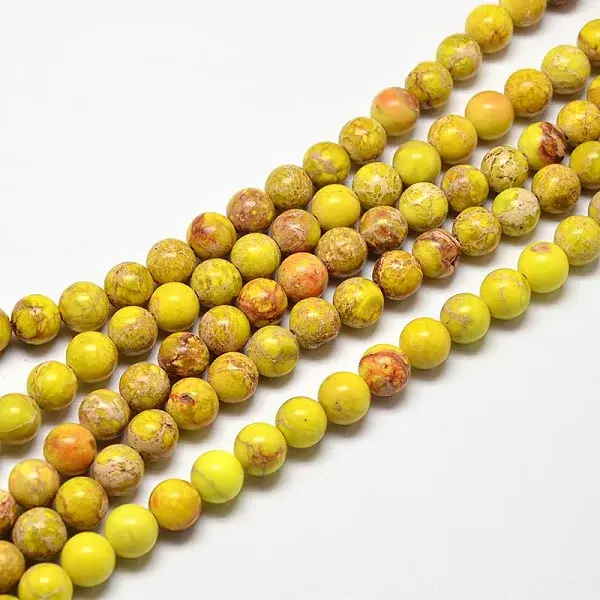 Natural Imperial Jasper Beads Strands
