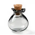 Lucky Bag Shape Glass Cork Bottles Ornament