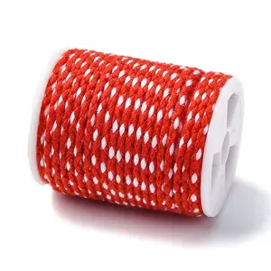 4-Ply Polycotton Cord with Metallic Thread