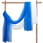 2Pcs 2 Colors Organza Fabrics