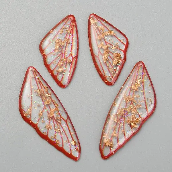 Transparent Resin Pendants