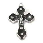 Brass Micro Pave Cubic Zirconia Pendant