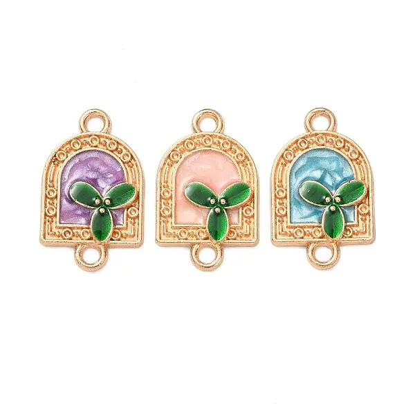 Alloy Enamel Links Connector Charms