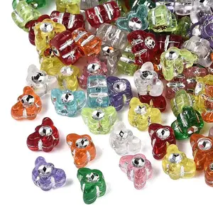 Plastic Butterfly Beads