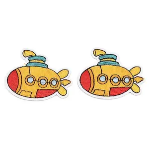 Polyester & Rayon Computerized Embroidery Cloth Iron on Sew on Patches