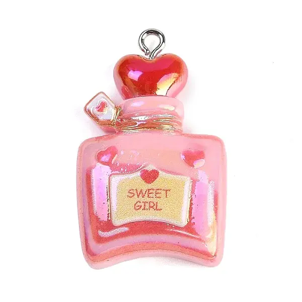 UV Plating Opaque Resin Pendants