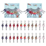 Alloy Enamel Shark Pendant Locking Stitch Markers