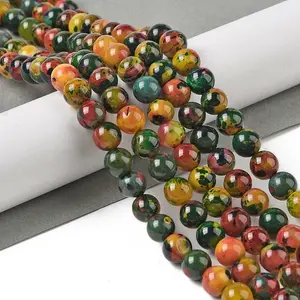 Natural Agate Bead Strands