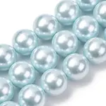 Electroplated Shell Pearl Beads Strands