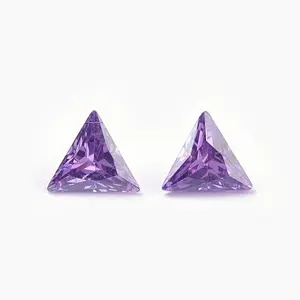 Cubic Zirconia Pointed Back Cabochons